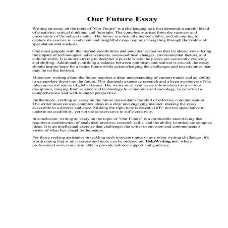 Our Future Essay.pdf
