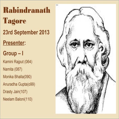 rabindranath tagore on education