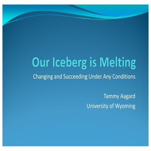 Our iceberg is melting.ppt