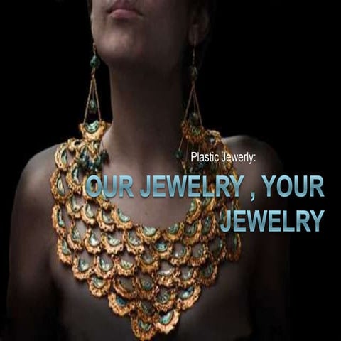 Our jewelry , your jewelry advertisment 1º Bachillerato