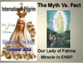 Our Lady of Fatima Miracle in East ...