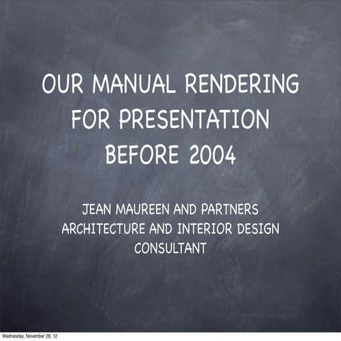 Basic rendering techniques | PPT