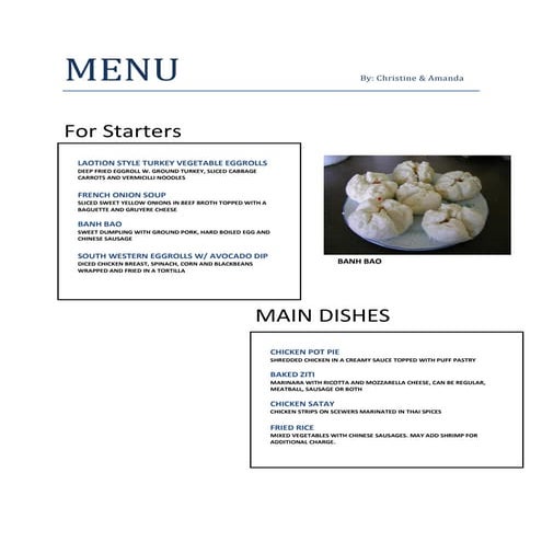 Ourmenu