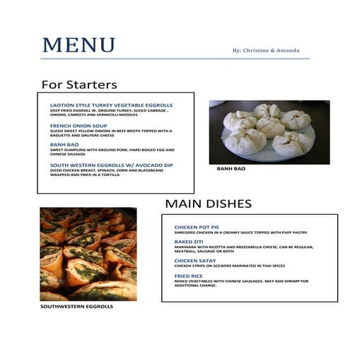 Ourmenu