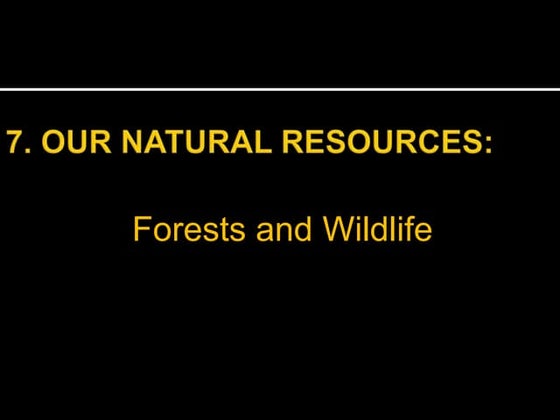 Natural resources | PPT
