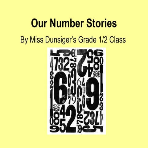 Our number stories | PPT