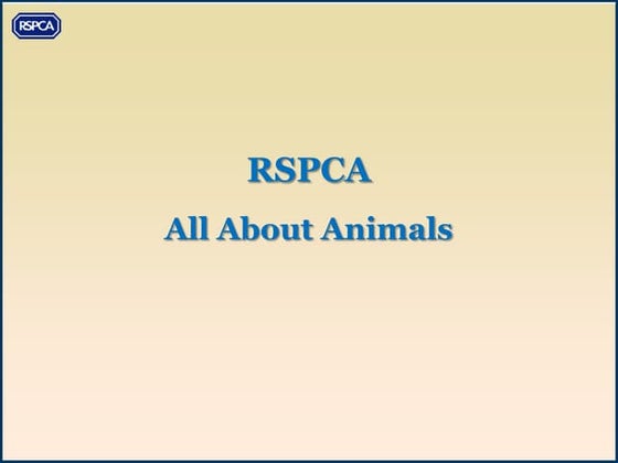 RSPCA - Born to Suffer | PDF