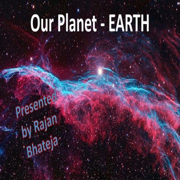 Our planet EARTH