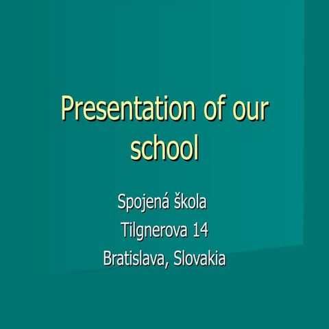 Ourschool slovakia