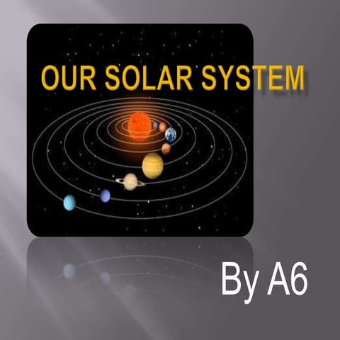 Our solar system | PPTX