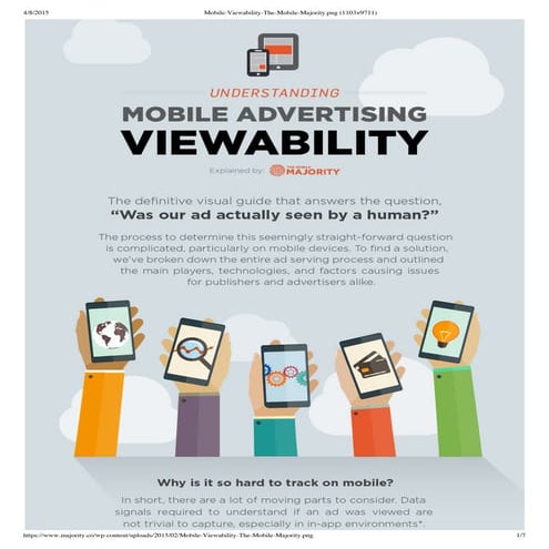 Viewability:  The Mobile Majority