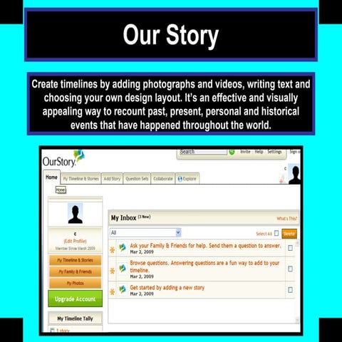 A guide to using OurStory