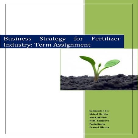 Fertilizer Industry