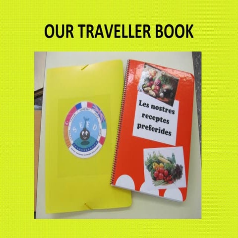 Recipes: Our traveller book!