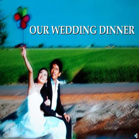Our Wedding Dinner