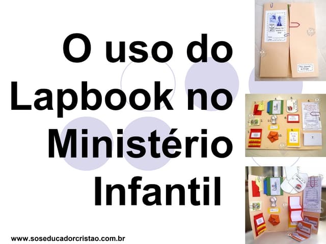 O uso do lapbook no ministério infa...