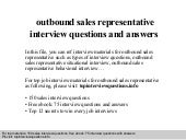 sales advisor interview questions