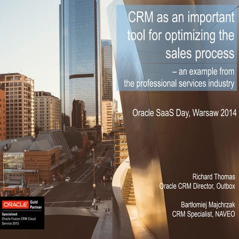Outbox and Naveo CRM as an important tool for optimizing the sales process @ ...