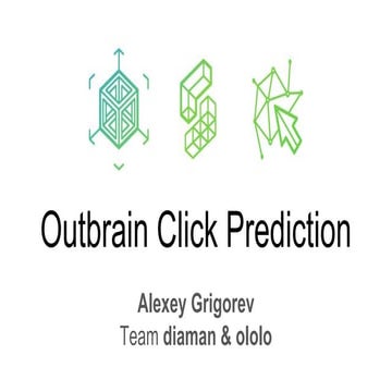 Outbrain Click Prediction | PDF