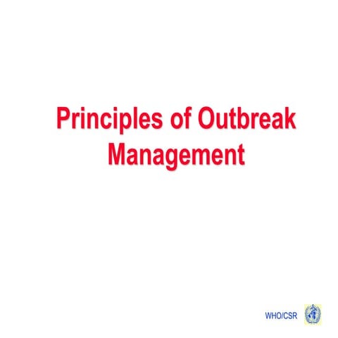 outbreak_investigation (community medicine) | PPT