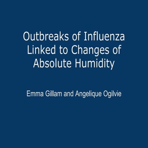 Outbreaks Of Influenza Linked To Changes Of Ab