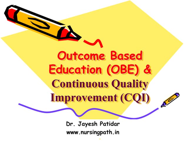 Outcome based education