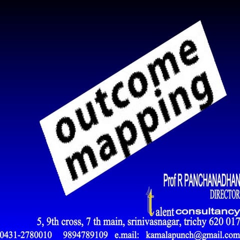 Outcome Mapping