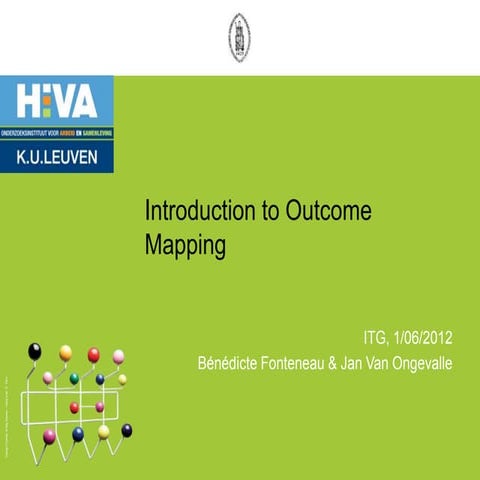 Outcome mapping DPH Day 2012