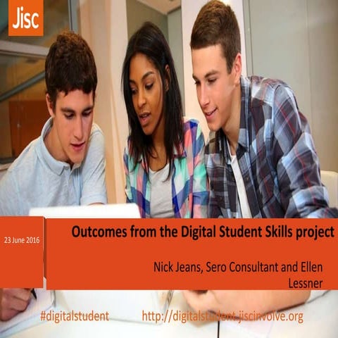 Outcomes from the Digital Student Skills project