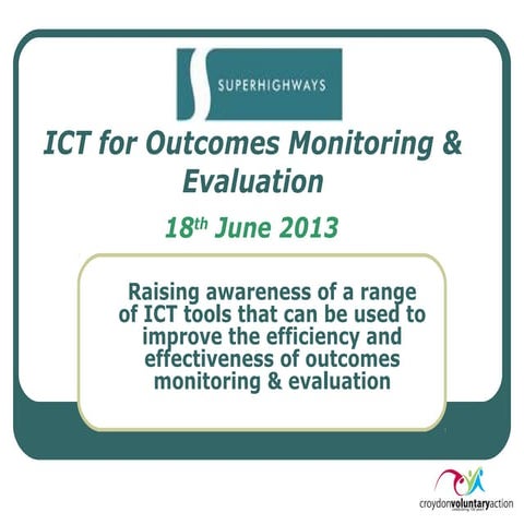 Outcomes & ict   cva june 2013