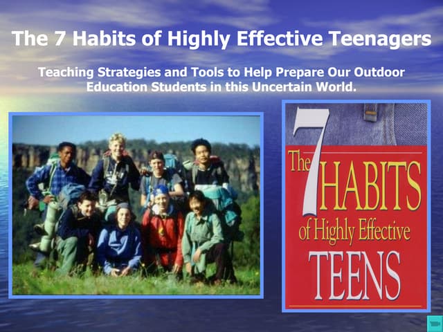 Outdoor Education   Working With Teens