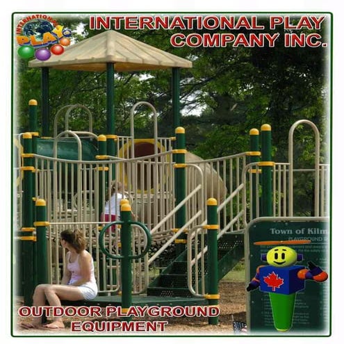 Outdoor playgrounds by Iplayco