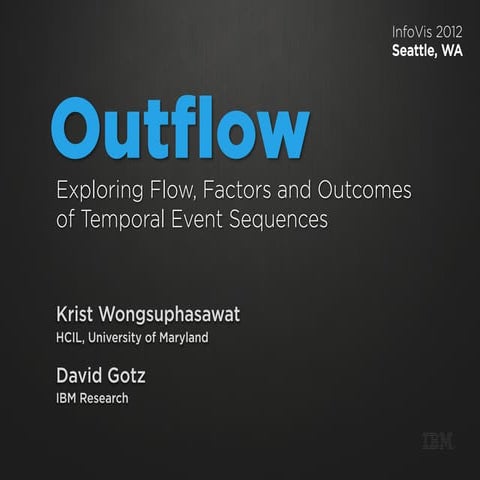 Outflow: Exploring Flow, Factors and Outcome of Temporal Event Sequences