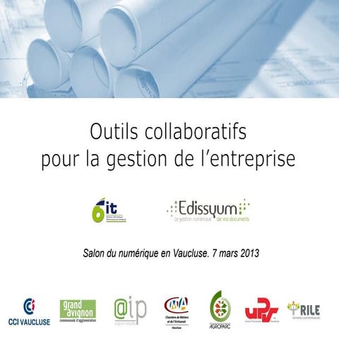 Outils collaboratif pour la gestion de l'entreprise