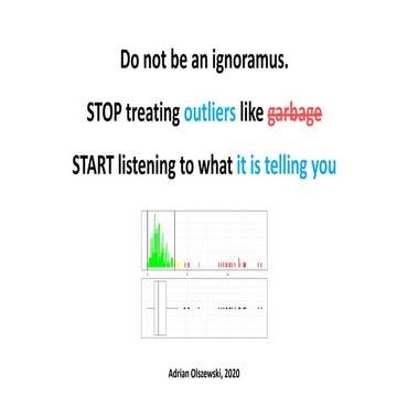 Dealing with outliers in Clinical Research