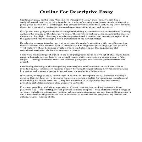 Outline For Descriptive Essay.pdf