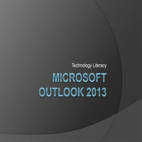 Outlook 2013