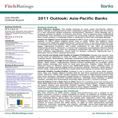 Outlook asia pacific_banks_2011