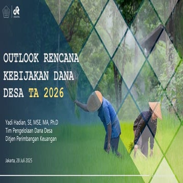 Outlook Kebijakan Dana Desa tahun 2026.pdf