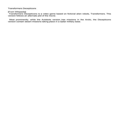 Transformers 2 | PPT