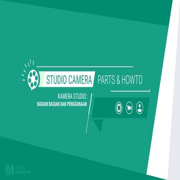 Kamera Studio : Bagian Bagian dan Penggunaan