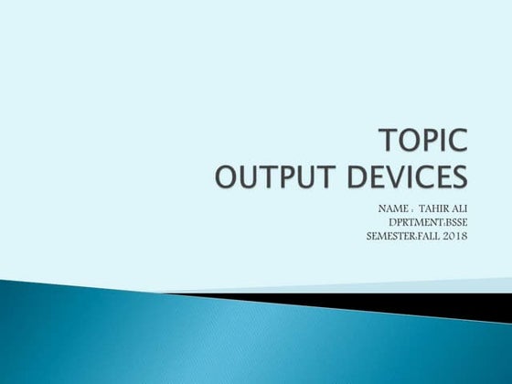 Plotters types of plotters and audio output devices | PPTX