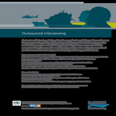 Outsourced interviewing