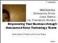 Outsource force java teams versus hordes web anatics 