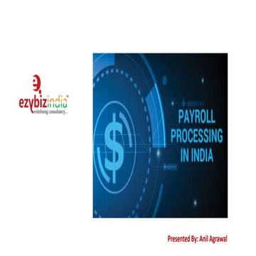 Outsource your payroll processing with ezybiz india consulting llp