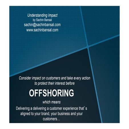 Outsourcing Objectives