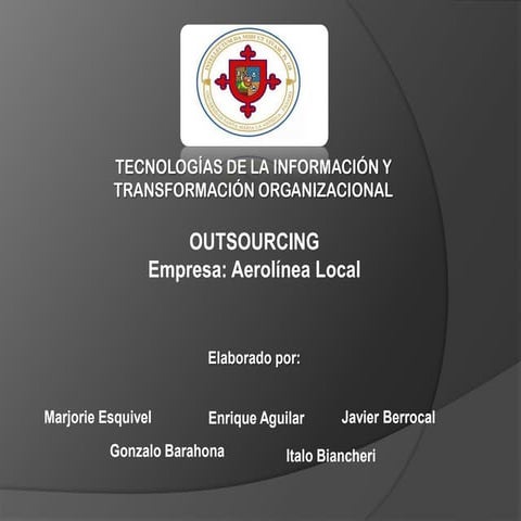 Outsourcing ppt