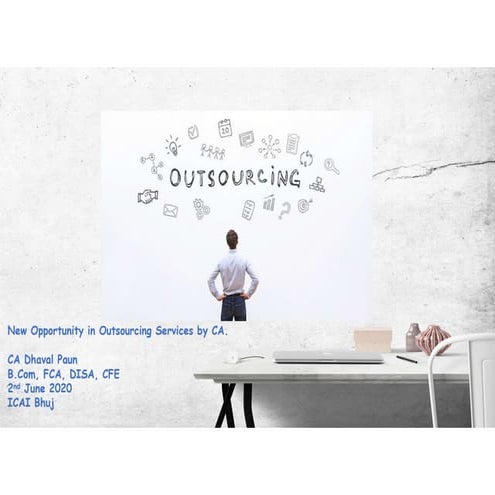 Outsourcing Service by Chartered Accountant