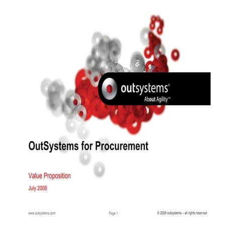 Out systems for procurement   outpartner value proposition