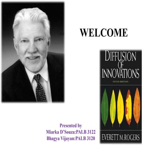 Genesis of diffusion of innovation